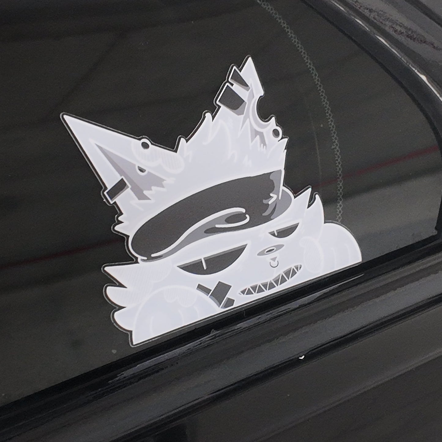 Misfortune The Cat B&W Edition | DECAL